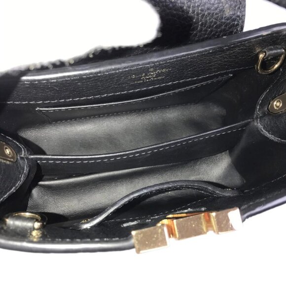 LOUIS VUITTON Taurillon Leather Capucines MINI M56071 Hand bag - Picture 12 of 16